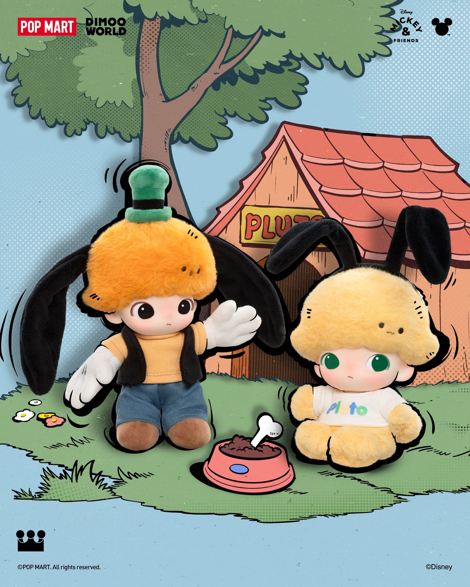 DIMOO WORLD x DISNEY Vinyl Plush Keychain - Image 5