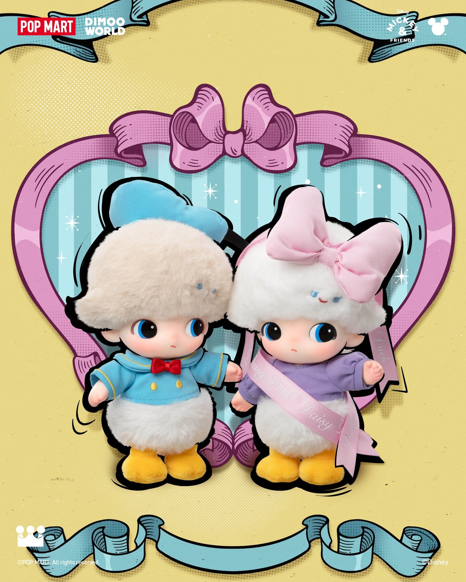 DIMOO WORLD x DISNEY Vinyl Plush Keychain - Image 7